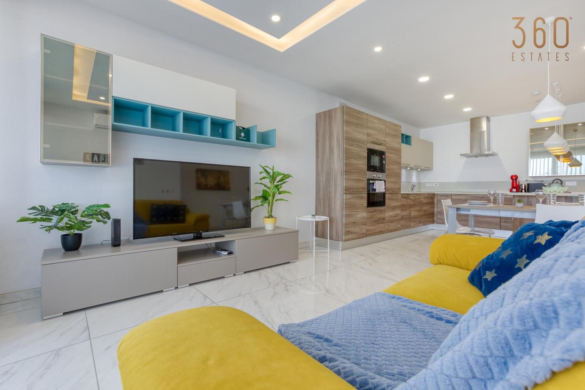 Appartement Stunning 3br Just Off The Promenade By 360 Estates Marsaskala