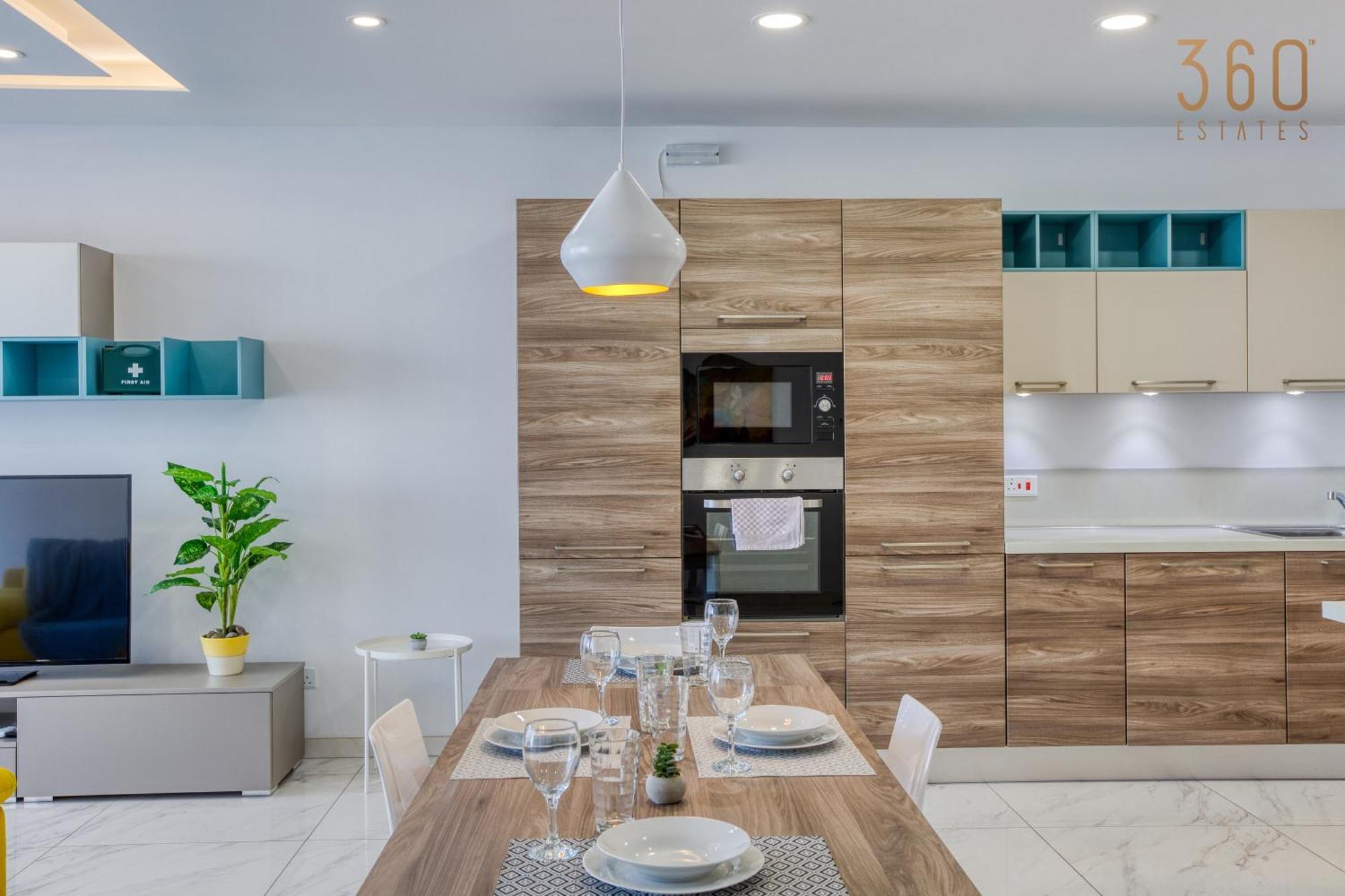 Stunning 3br Just Off The Promenade By 360 Estates * Marsaskala